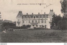 Delcampe - L32-69) ANSE - RHONE - CHATEAU  DE  MEXIMIEUX  - ( 2 SCANS ) - Anse