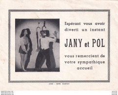 Delcampe - L21-40) AIRE - CIRQUE - JANY ET POL - AIRE - IMPRIMERIE CASTAY - Aire