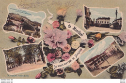 Delcampe - L15-01) MONTLUEL - JE VOUS  ENVOIE LE BONJOUR  - ( 2 SCANS ) - Montluel