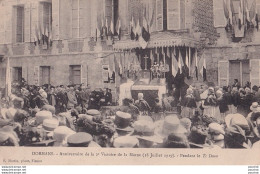 Delcampe - L21-51) DORMANS - ANNIVERSAIRE VICTOIRE DE LA MARNE - PENDANT LE THE DEUM - ( 2 SCANS ) - Dormans