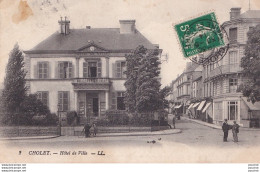 Delcampe - L14-49) CHOLET - L ' HOTEL DE VILLE - EN 1914 - Cholet