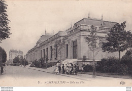 Delcampe - L14-93) AUBERVILLIERS - SALLE DES FETES - ANIMATION - HABITANTS  - ( 2 SCANS ) - Aubervilliers