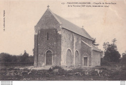 Delcampe - L20-50) VALOGNES - ALLEAUME - CHAPELLE NOTRE DAME DE LA VICTOIRE  -  ( 2 SCANS ) - Valognes