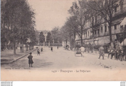 Delcampe - L14-83) DRAGUIGNAN - LA PREFECTURE  - ANIMATION - ( 2 SCANS  ) - Draguignan