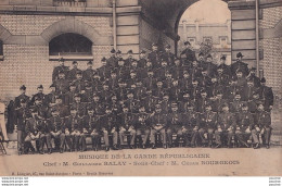 Delcampe - MILITARIA - PARIS - REGIMENT - MUSIQUE DE LA GARDE REPUBLICAINE - CHEF M. GUILLAUME BALAY - SOUS CHEF M. CESAR BOURGEOIS - Regimente