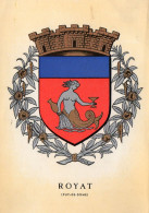 Delcampe - CPM - N9 - PUY DE DOME - ROYAT - LES ARMOIRIES DE LA VILLE - Royat