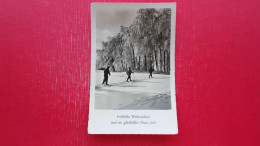 Delcampe - Cross-country Skiing.Amag 70583.Frohliche Weihnachten - Wintersport
