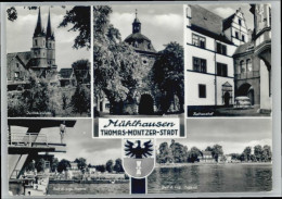Delcampe - Muehlhausen Thueringen Kobikirche Frauentor Rathaushof X - Mühlhausen
