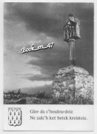 Delcampe - {105102} Bretagne, Pluie à L'aube, Ne Tient Pas Jusqu'à Midi ; Calvaire - Bretagne