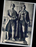 Delcampe - Weimar Thueringen Weimar Goethe Schiller Denkmal - Weimar