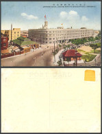 Delcampe - China Old Postcard Shanghai Japanese Naval Landing Party's Headquarters & Street - China
