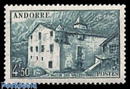 Delcampe - Andorra, French Post 1944 4.50F, Stamp Out Of Set, Mint NH - Unused Stamps