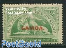 Delcampe - Samoa 1920 1/2p, Stamp Out Of Set, Unused (hinged), Nature - Samoa