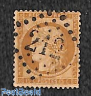 Delcampe - France 1871 15c Small Digits, Used, Used Or CTO - Gebraucht