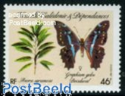 Delcampe - New Caledonia 1987 Stamp Out Of Set, Mint NH, Nature - Butterflies - Unused Stamps