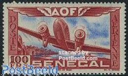 Delcampe - Senegal 1942 Stamp Out Of Set, Mint NH, Transport - Senegal (1960-...)