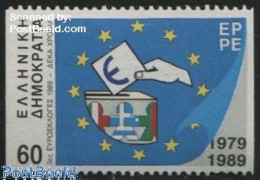Delcampe - Greece 1989 60Dr, Coil,  Stamp Out Of Set, Mint NH, History - Europa Hang-on Issues - Neufs