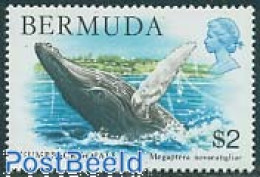 Delcampe - Bermuda 1978 2$, Stamp Out Of Set, Mint NH, Nature - Sea Mammals - Bermudas