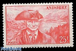 Delcampe - Andorra, French Post 1975 25F, Stamp Out Of Set, Mint NH, Nature - Birds - Unused Stamps