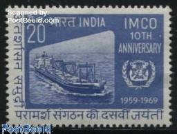 Delcampe - India 1969 IMCO 1v, Mint NH, Transport - Ships And Boats - Ungebraucht
