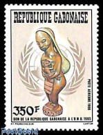 Delcampe - Gabon 1986 Present Fo The UN 1v, Mint NH, History - United Nations - Nuovi