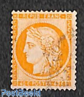 Delcampe - France 1870 40c Orange, Used, Used Or CTO - Gebraucht