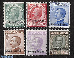 Delcampe - Eritrea 1908 King Victor Emanuel III 6v, Unused (hinged) - Eritrea