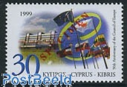 Delcampe - Cyprus 1998 European Council 1v, SPECIMEN, Mint NH, History - Various - Europa Hang-on Issues - Special Items - Neufs