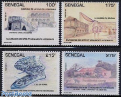 Delcampe - Senegal 1995 Isle Of Goree 4v, Mint NH, History - World Heritage - Senegal (1960-...)