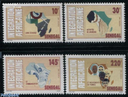 Delcampe - Senegal 1992 African Integration 4v, Mint NH - Senegal (1960-...)