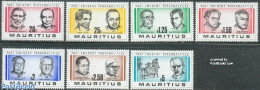 Delcampe - Mauritius 1981 Famous Persons 7v, Mint NH, Health - Health - Mauritius (1968-...)