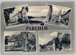 Delcampe - Parchim Strasse Des Friedens Kindergenesungsheim Markower Muehle - Parchim
