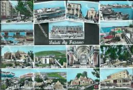 Delcampe - U615 Cartolina Saluti Da Fasano  Provincia Di Brindisi - Brindisi