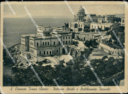 Delcampe - U650 Cartolina S.cesarea Terme Palazzo Sticchi E Stabilimento Termale Lecce - Lecce