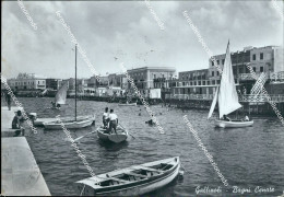 Delcampe - U628 Cartolina Gallipoli Bagni Canate Provincia Di Lecce - Lecce
