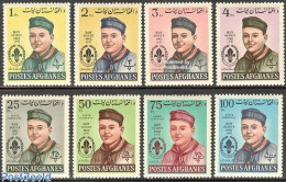 Delcampe - Afghanistan 1962 Scouting 8v, Mint NH, Sport - Scouting - Afghanistan