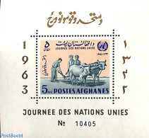 Delcampe - Afghanistan 1964 UNO Day S/s, Mint NH, History - United Nations - Afghanistan