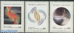 Delcampe - Argentina 1982 Plastic Art 3v, Mint NH, Art - Sculpture - Neufs