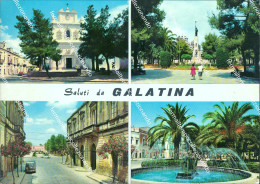 Delcampe - U668 Cartolina Galatina Chiesa Del Carmine Provincia Di Lecce - Lecce