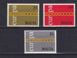 Delcampe - SA14f Malta 1971 EUROPA CEPT Mint Stamps - Malta