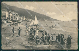 Delcampe - Savona Alassio Barche PIEGA Cartolina MT3240 - Savona