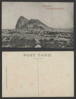 Delcampe - Gibraltar Old Postcard The Rock From Spain Panorama General View, Beanland Malin - Gibraltar