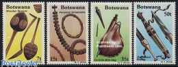Delcampe - Botswana 1983 Handicrafts 4v, Mint NH, Art - Handicrafts - Botswana (1966-...)