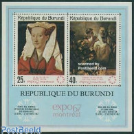 Delcampe - Burundi 1967 Expo 67 S/s, Mint NH, Various - World Expositions - Art - Paintings - Rembrandt - Autres & Non Classés