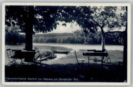 Delcampe - Briesen Mark Briesen Gasthof Zur Kanone Kersdorfer See - Briesen
