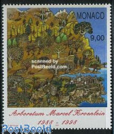 Delcampe - Monaco 1997 Marcel Kroenlein 1v, Mint NH, Art - Castles & Fortifications - Paintings - Ungebraucht