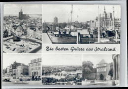 Delcampe - Stralsund Mecklenburg Vorpommern Stralsund Leninplatz Schiff WOG 53 - Stralsund