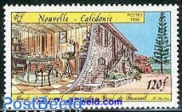 Delcampe - New Caledonia 1988 Bourail 1v, Mint NH, Performance Art - Music - Art - Museums - Unused Stamps