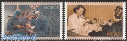 Delcampe - Norway 2003 Health Service 2v, Mint NH, Health - Health - Ungebraucht