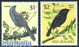 Delcampe - New Zealand 1985 Birds 2v, Mint NH, Nature - Birds - Ungebraucht